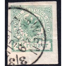 1890 AUSTRIA Sg J77 2k GREEN SUPERB USED (B37)