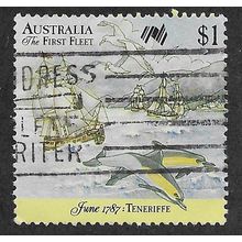 AUS 1987 $1.00 'TENERIFFE' FINE USED (EBID66-559)