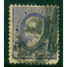 Used 219 1c Benjamin Franklin Fine A04267