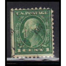 Used 462 1c George Washington Barely Clears BPS K3497
