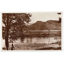 The Sleeping Giant from the Tummel Kinloch Rannoch Perthshire RP Postcard 476