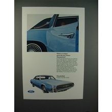 1967 Ford Thunderbird Car Ad - What's So Unique