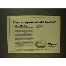1979 The Potato Board Ad - Compare What's Inside