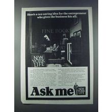 1981 New York Life Ad - Tax-Saving Idea
