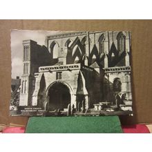 SOUTH FRONT, MALMESBURY ABBEY, WILTSHIRE unused vintage postcard RP =