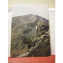 Y GARN from Y'r OLE WEN, OGWEN, SNOWDONIA, NORTH WALES unused postcard Judges #