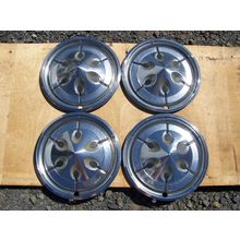 1972 AMC HORNET 14" HUBCAPS 1973 1974 1975 WHEEL COVERS AMERICAN MOTORS