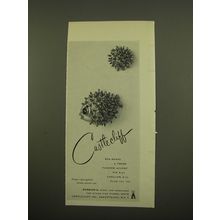 1961 Castlecliff Sea-Shape Pin and Earclips Advertisement