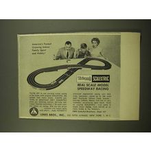 1961 Tri-ang Scalextric Model Speedway Racing Advertisement