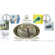 Claire Rayner Patients Florence Nightingale Benham Hand Signed FDC