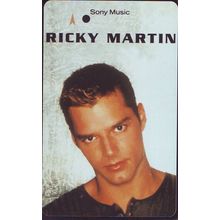 Ricky Martin S'pore TransitLink Train/Bus Card