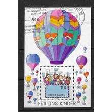GERMANY 1997 FOR US CHILDREN SOUVENIR SHEET USED SG MS2781 #2