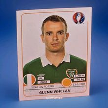PANINI EURO 2016- #530-EIRE-GLENN WHELAN ROI
