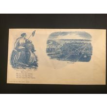 ICOLLECTZONE CIVIL WAR PATRIOTIC COVER Magnus (E100)