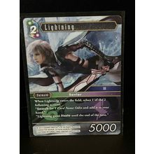 Lightning - 13-116C Opus XIII: Crystal Radiance Final Fantasy Trading Card