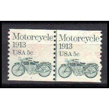 Used 1899 5c Motorcycle Fine CNP Left 1 PA0347
