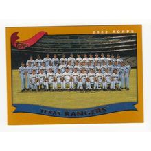 2002 Topps Texas Rangers team set with Chrome traded- 35 cards