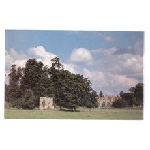 TURVEY ABBEY, unused vintage postcard =