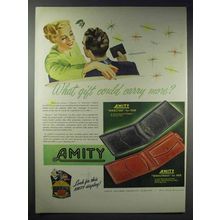 1948 Amity Director & Directress Billfold Ad