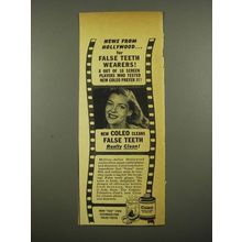 1948 Colgate-Palmolive Coleo Cleanser Ad - News From Hollywood