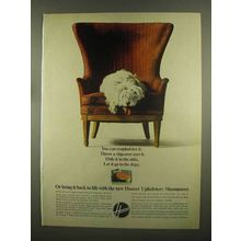1965 Hoover Upholstery Shampooer Ad - Reupholster