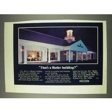 1977 Butler Building Ad - That's A Building?