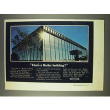 1977 Butler Building Ad - That's A Butler