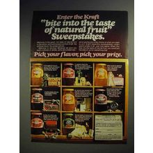 1978 Kraft Jellies, Jams and Preserves Ad - Bite Into