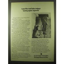 1978 Scottish Widows Assurance Ad - Sunny Aspects