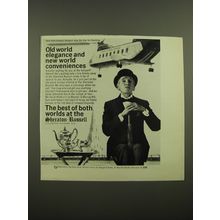 1968 Sheraton-Russell Hotel Ad - Old world elegance and new world conveniences