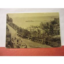 FROM WEST HILL, HASTINGS, SUSSEX. used antique postcard by B & R. Ltd. 1919 pm =