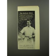 1954 Activair Shirt Advertisement