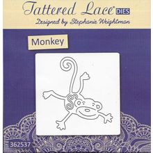 Monkey Die. Tattered Lace. Die Cutting Cardmaking Scrapbooking Crafts
