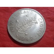 1949 George VI Crown - New Zealand.