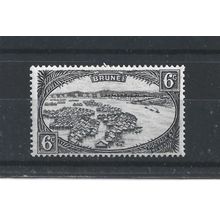 Brunei.SG83 6c Native Houses,Water Village.Mounted Mint.Aug25b