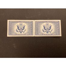 ICOLLECTZONE US 771 Pair with Vertical Line NGAI mint