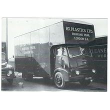 COMMERCIAL VEHICLE AUSTIN SERIES 3 LUTON BOX VAN PUBL. 1994 UK POST FREE