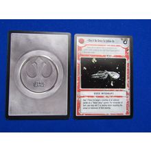 Star Wars 1997 Dagobah Decipher CCG B/B Card They`d Be Crazy To Follow Us LS