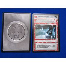 Star Wars 1997 Dagobah Decipher CCG B/B Card Transmission Terminated LS
