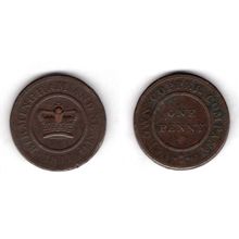 Great Britain. Crown Copper Company Penny Token 1811. dy15392