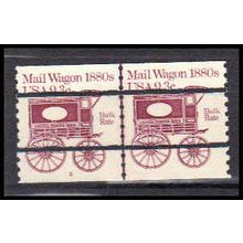 1903a 9.3c Mail Wagon Very Fine MNH Dry Gum CNP Left 2 PA0414