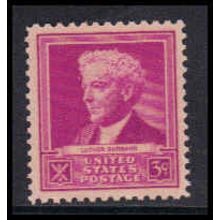 876 3c Luther Burbank Fine Plus MNH KA3481