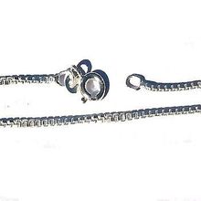 925 Sterling Silver 24 Inch 1.4mm wide Box Neck Chain Necklace