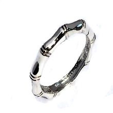 Sterling Silver Bones Band Ring