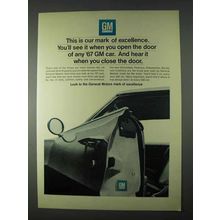 1966 General Motors Ad - Our Mark Of Excellence