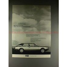 1977 Lancia Beta HPE Car German Ad - Individualisten!!
