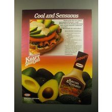 1984 Kraft Bacon & Tomato Dressing Ad - Avocado BLT