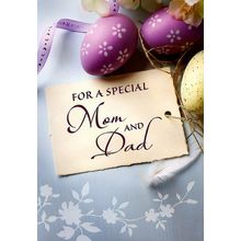 For A Special Mom & Dad - Easter Greeting Card - 22953