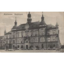 Eskilstuna Stadshuset WW1 Antique Sweden Postcard