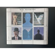 France - Vignette ITVF Stamp! René Magritte 1898 - 1967 Art Kunst Tableau